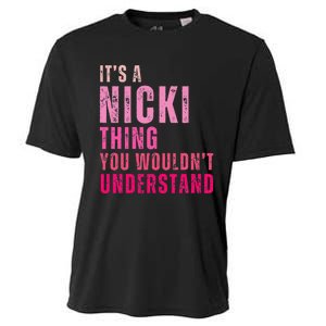 Its A Nicki Thing You Wouldnt Understand Nicki Cooling Performance Crew T-Shirt