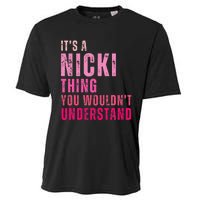 Its A Nicki Thing You Wouldnt Understand Nicki Cooling Performance Crew T-Shirt