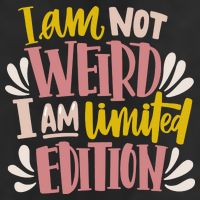 I Am Not Weird I Am Limited Edition Golf Towel