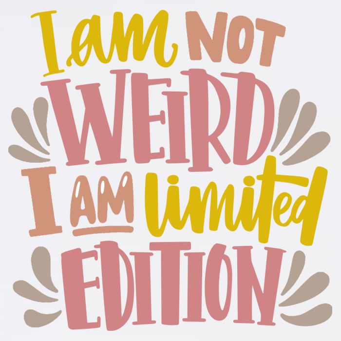 I Am Not Weird I Am Limited Edition Garment-Dyed Sweatshirt