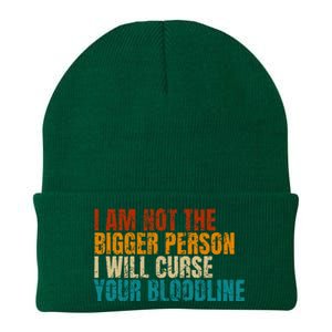 I Am Not The Bigger Person I Will Curse Your Bloodline Knit Cap Winter Beanie