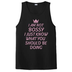 I Am Not Bossy I Just Know What You Should Be Doing Queen PosiCharge Competitor Tank