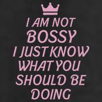 I Am Not Bossy I Just Know What You Should Be Doing Queen Golf Towel
