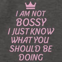 I Am Not Bossy I Just Know What You Should Be Doing Queen Vector Backpack
