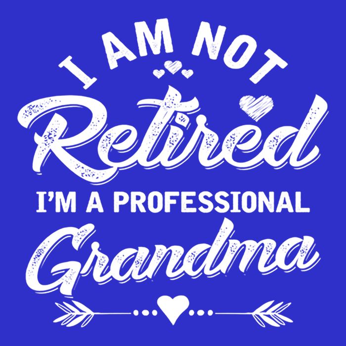 I Am Not Retired IM A Professional Grandma Gift 16 in Basic Backpack