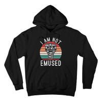 I Am Not Emused Funny bird lover Emu Pun Tall Hoodie