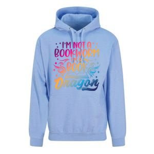 I Am Not A Bookworm I Am A Book Dragon Funny Books Lover Quotes Unisex Surf Hoodie