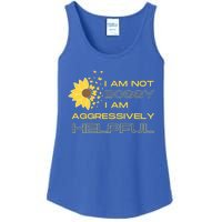 I Am Not Bossy I Am Aggressively Helpful I Am The Boss Gift Ladies Essential Tank