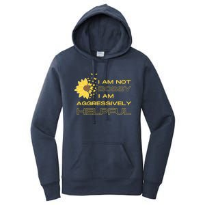 I Am Not Bossy I Am Aggressively Helpful I Am The Boss Gift Women's Pullover Hoodie