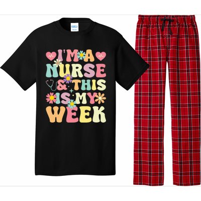 IM A Nurse And This Is My Week Cute Happy Nurse Week 2024 Pajama Set