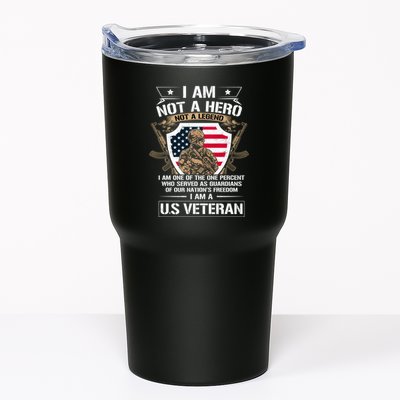 I Am Not A Hero Not A Legend I Am A Us Veteran Usa Military Tumbler