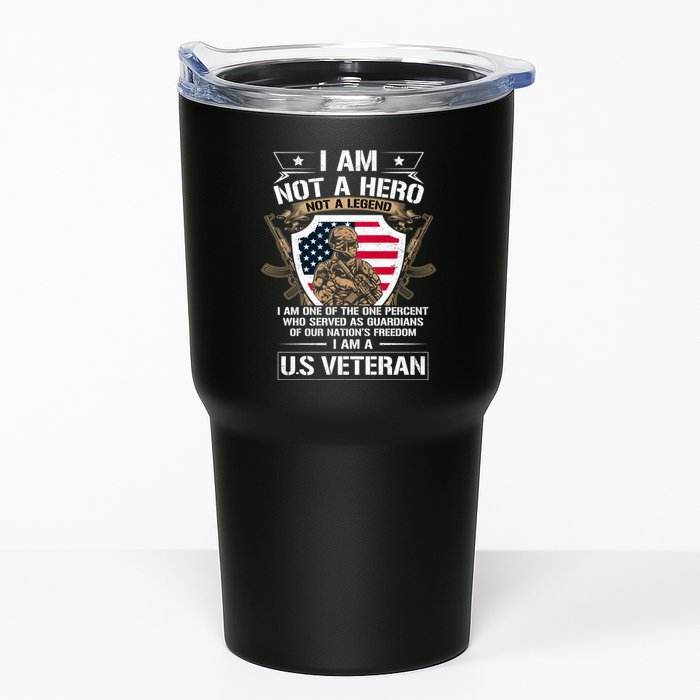 I Am Not A Hero Not A Legend I Am A Us Veteran Usa Military Tumbler