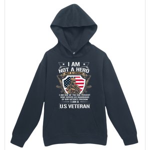 I Am Not A Hero Not A Legend I Am A Us Veteran Usa Military Urban Pullover Hoodie