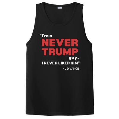 IM A Never Trump Guy I Never Liked Him PosiCharge Competitor Tank