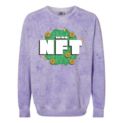 I'm A NFT Colorblast Crewneck Sweatshirt