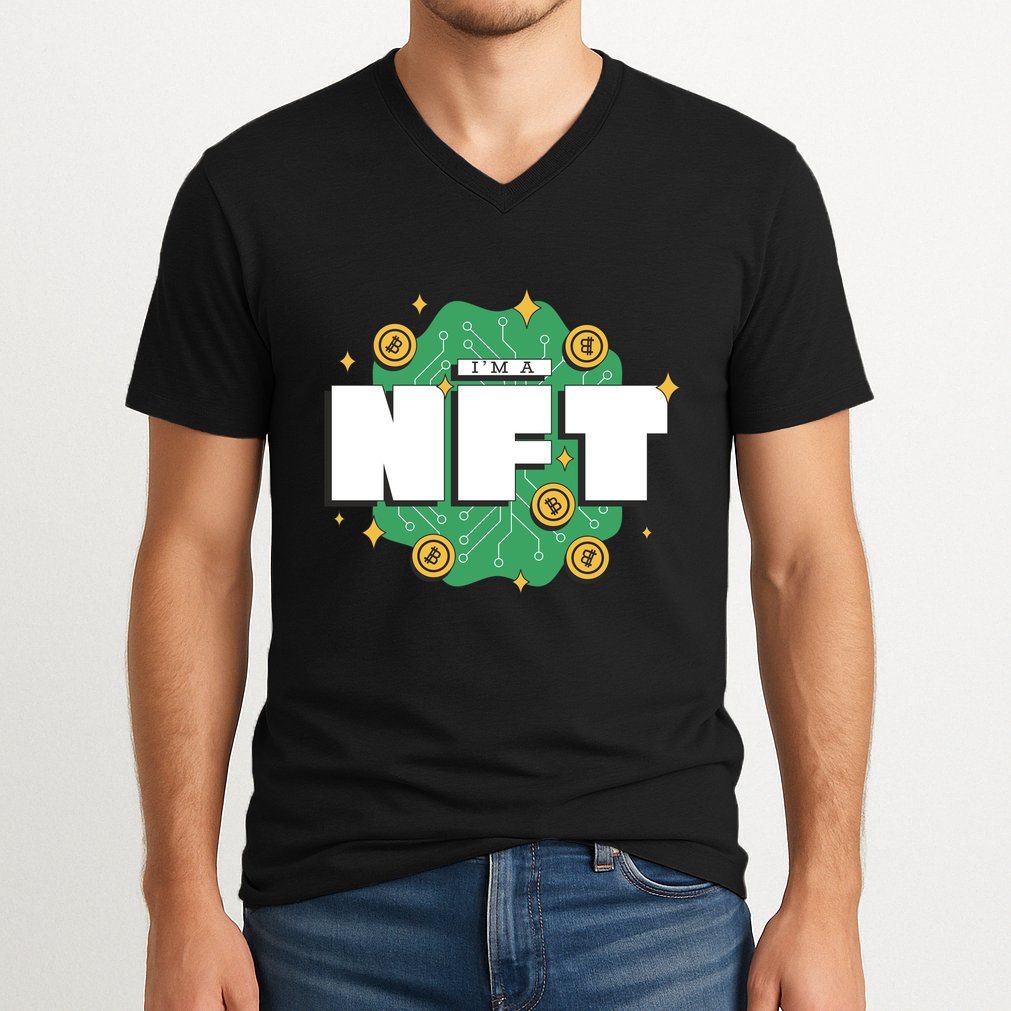 I'm A NFT V-Neck T-Shirt