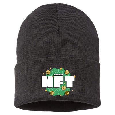 I'm A NFT Sustainable Knit Beanie