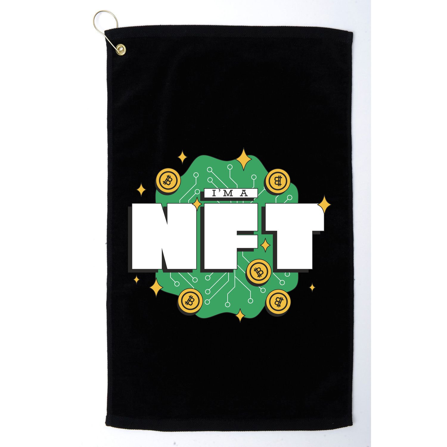 I'm A NFT Golf Towel