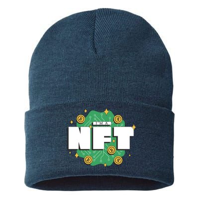 I'm A NFT Sustainable Knit Beanie