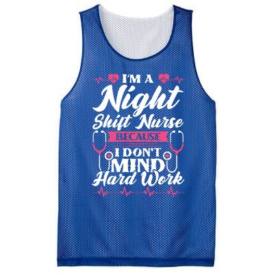 Im A Night Shift Nurse Gift Mesh Reversible Basketball Jersey Tank