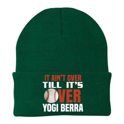 It Ain't Over Till It's Over Knit Cap Winter Beanie