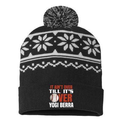 It Ain't Over Till It's Over USA-Made Snowflake Beanie