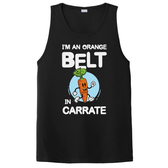 IM An Orange Belt In Carrate For A Vegans And Vegetarians PosiCharge Competitor Tank