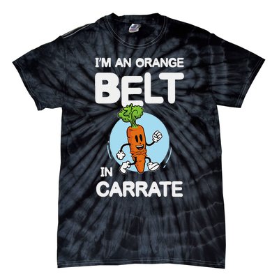 IM An Orange Belt In Carrate For A Vegans And Vegetarians Tie-Dye T-Shirt