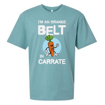 IM An Orange Belt In Carrate For A Vegans And Vegetarians Sueded Cloud Jersey T-Shirt