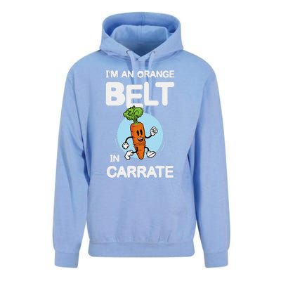 IM An Orange Belt In Carrate For A Vegans And Vegetarians Unisex Surf Hoodie