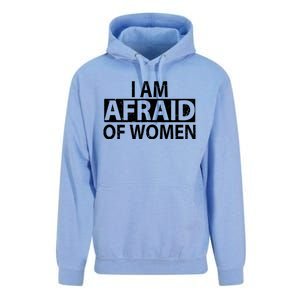 IM Afraid Of Women Funny Saying Unisex Surf Hoodie