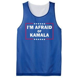 IM Afraid Of Kamala Funny Gift Mesh Reversible Basketball Jersey Tank