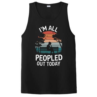 IM All Peopled Out Today PosiCharge Competitor Tank