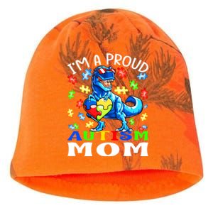 I'm A Proud Autism Mom Dinosaur Meaningful Gift Kati - Camo Knit Beanie