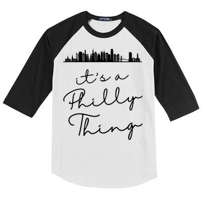 It's A Philly Thing Its A Philly Thing Philadelphia Football Kids Colorblock Raglan Jersey