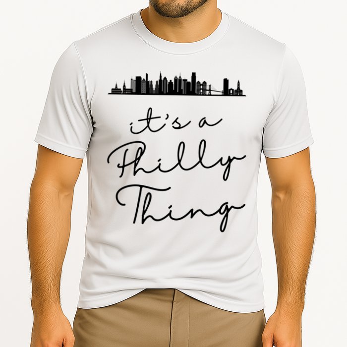 It's A Philly Thing Its A Philly Thing Philadelphia Football Cooling Performance Crew T-Shirt