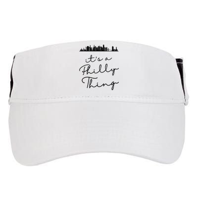 It's A Philly Thing Its A Philly Thing Philadelphia Football Adult Drive Performance Visor