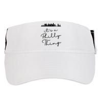 It's A Philly Thing Its A Philly Thing Philadelphia Football Adult Drive Performance Visor