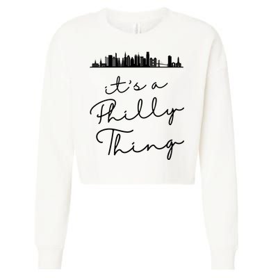 It's A Philly Thing Its A Philly Thing Philadelphia Football Cropped Pullover Crew