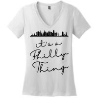 It's A Philly Thing Its A Philly Thing Philadelphia Football Women's V-Neck T-Shirt