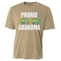 I'm A Proud Autism Grandma Autism Awareness Cooling Performance Crew T-Shirt