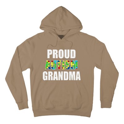 I'm A Proud Autism Grandma Autism Awareness Hoodie