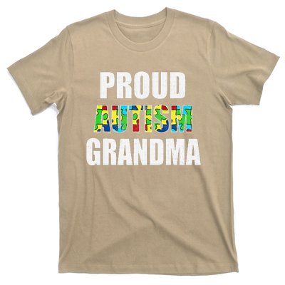 I'm A Proud Autism Grandma Autism Awareness T-Shirt