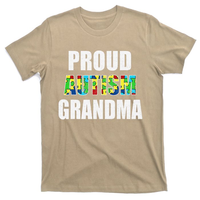 I'm A Proud Autism Grandma Autism Awareness T-Shirt