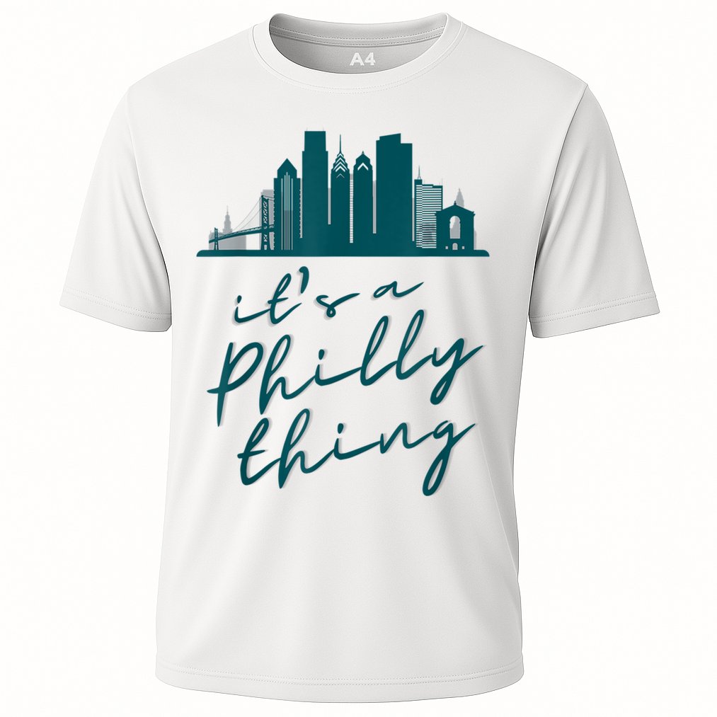 It's A Philly Thing Its A Philly Thing Philadelphia Football Cooling Performance Crew T-Shirt