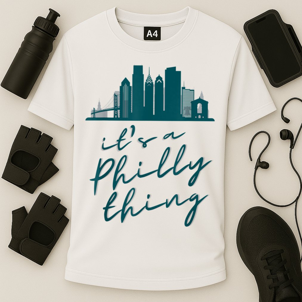 It's A Philly Thing Its A Philly Thing Philadelphia Football Cooling Performance Crew T-Shirt
