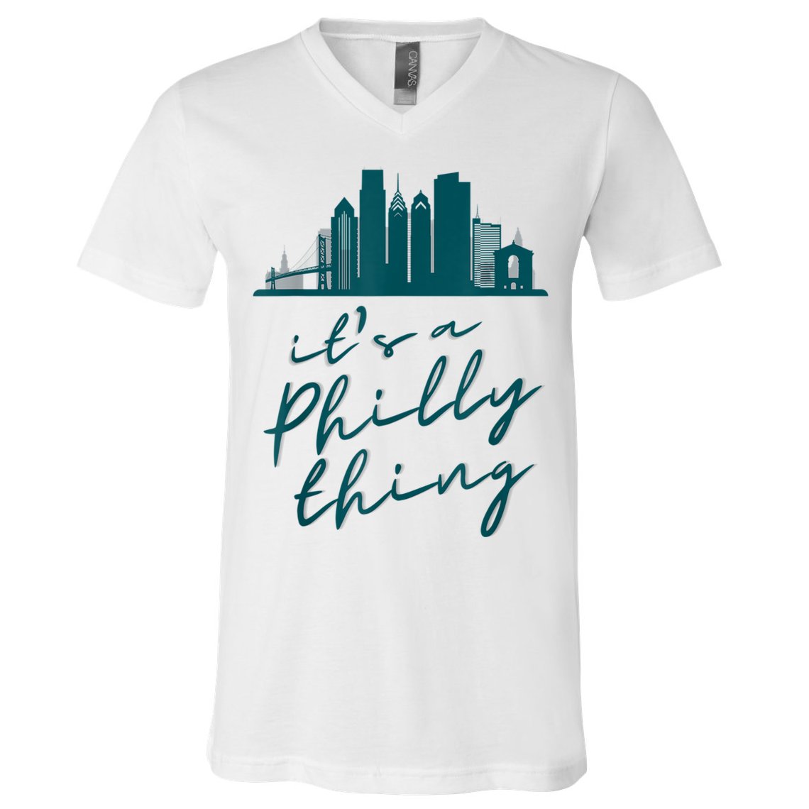 It's A Philly Thing Its A Philly Thing Philadelphia Football V-Neck T-Shirt