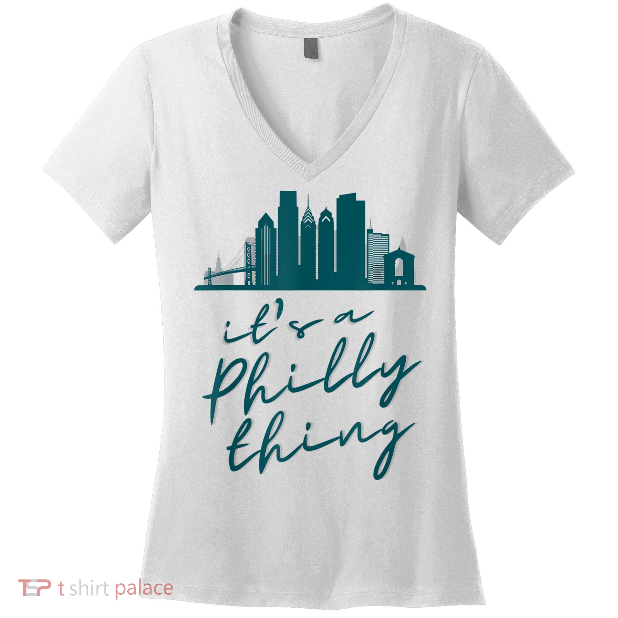 It's A Philly Thing Its A Philly Thing Philadelphia Football Women's V-Neck T-Shirt