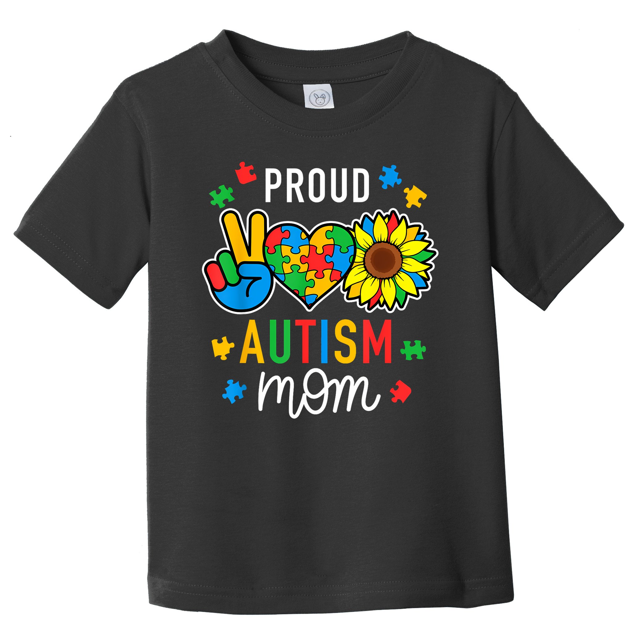 I'm A Proud Autism Mom Autism Awareness For Mom  Toddler T-Shirt
