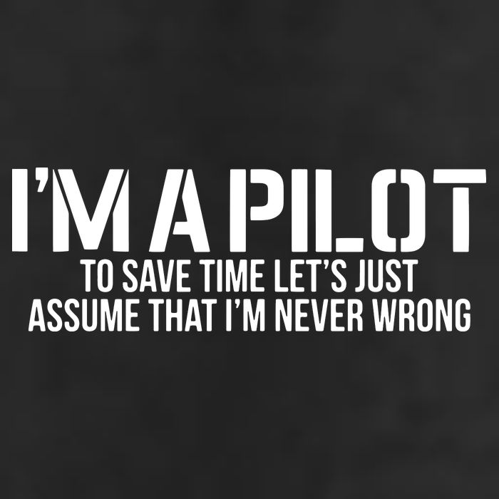 Im A Pilot To Save Time Never Wrong Aviation Premium Pullover Hoodie